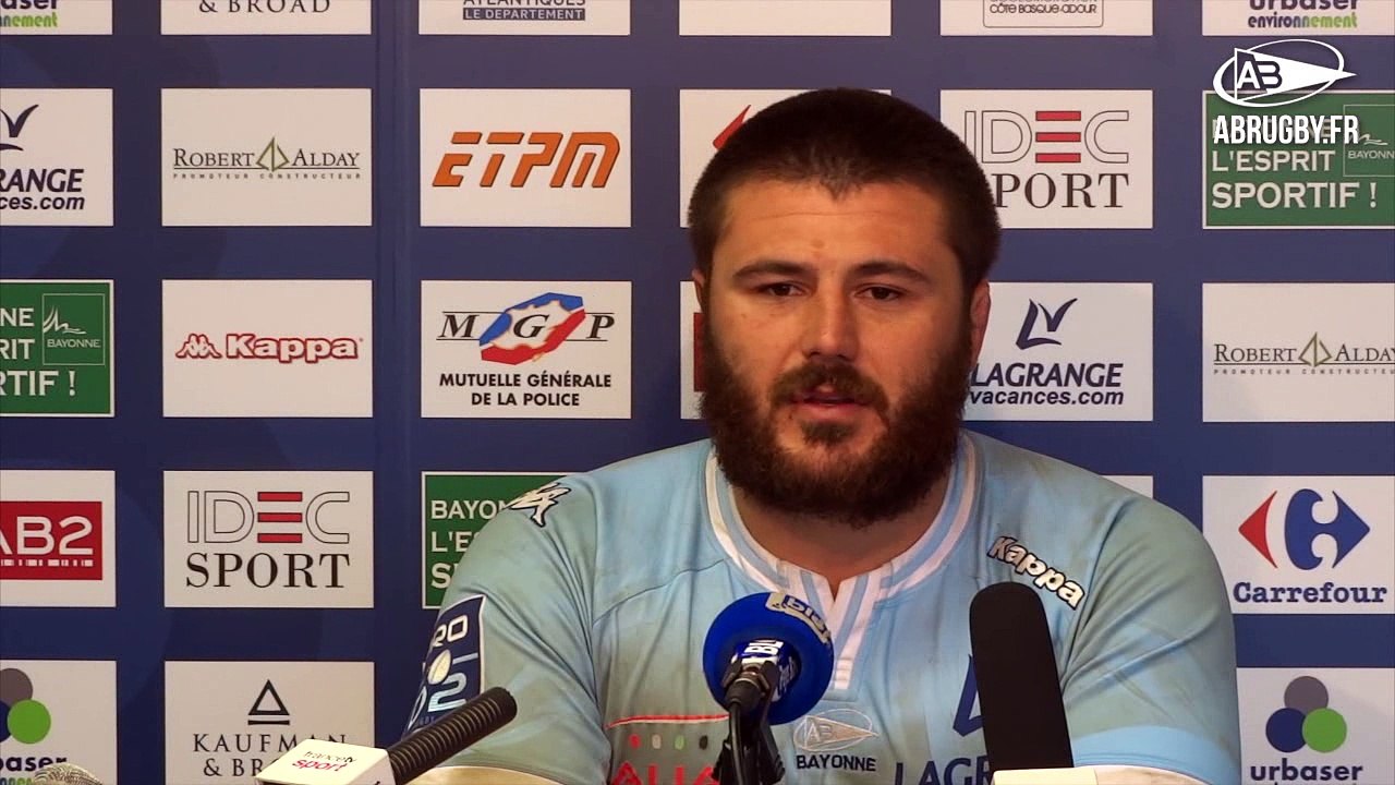 Bayonne - Colomiers : La réaction de Simon Labouyrie