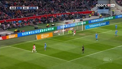 2-0 Davy Klaassen Goal HD - Ajax 2-0 AZ Alkmaar 28.02.2016 HD