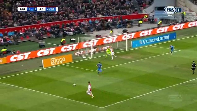 Davy Klaassen Goal HD - Ajax 2 - 0 AZ Alkmaar - 28-02-2016