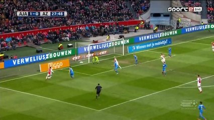 2-0 Davy Klaassen Goal HD - Ajax 2-0 AZ Alkmaar 28.02.2016 HD