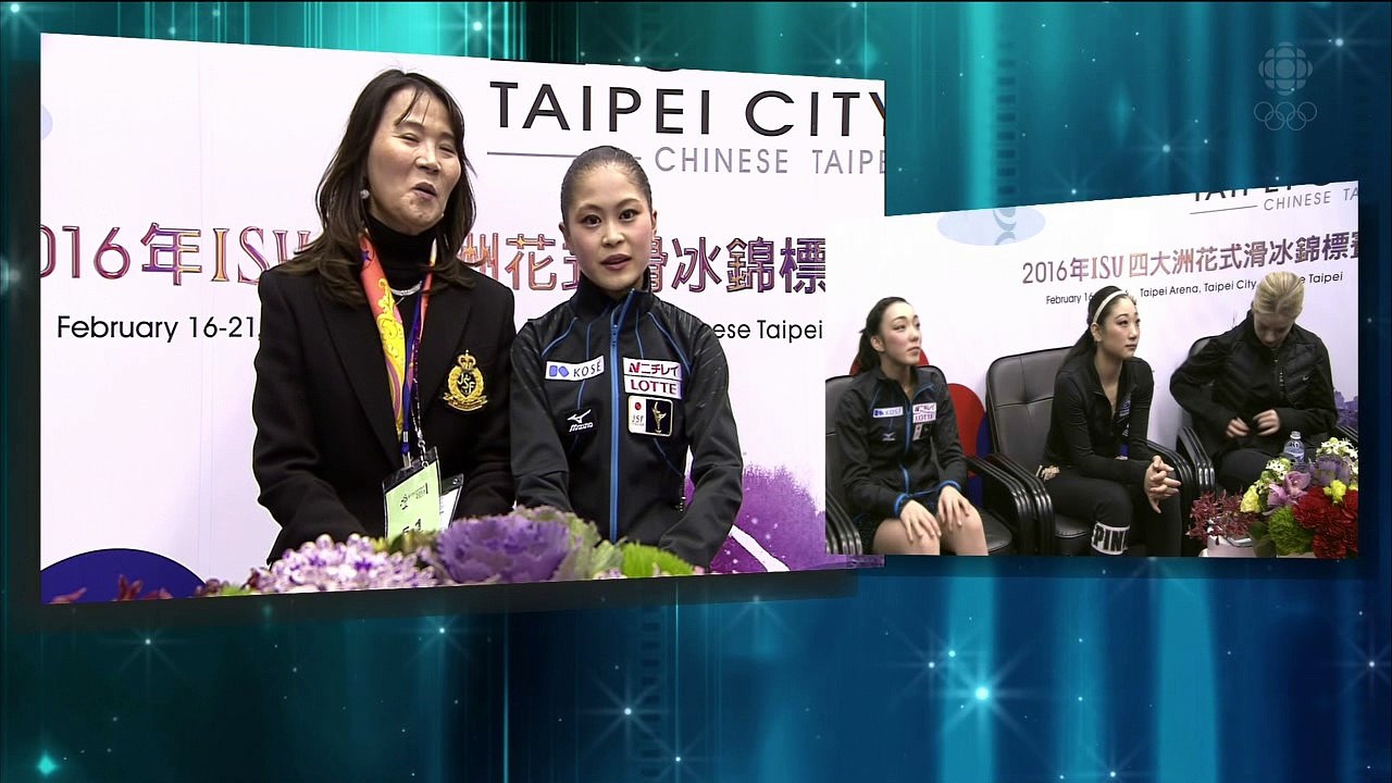 Satoko MIYAHARA - kiss and cry - ISU Four Continents Championships 2016