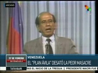 Venezuela conmemora el "Caracazo", trágico episodio de su historia