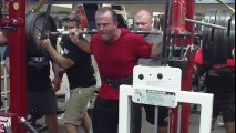 Jarrett Moore Squatting EZ 575 X 1 w/ Reverse Bands