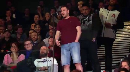 Creepy MMA Fan Asks Luke Rockhold Crazy Question About Taylor Swift