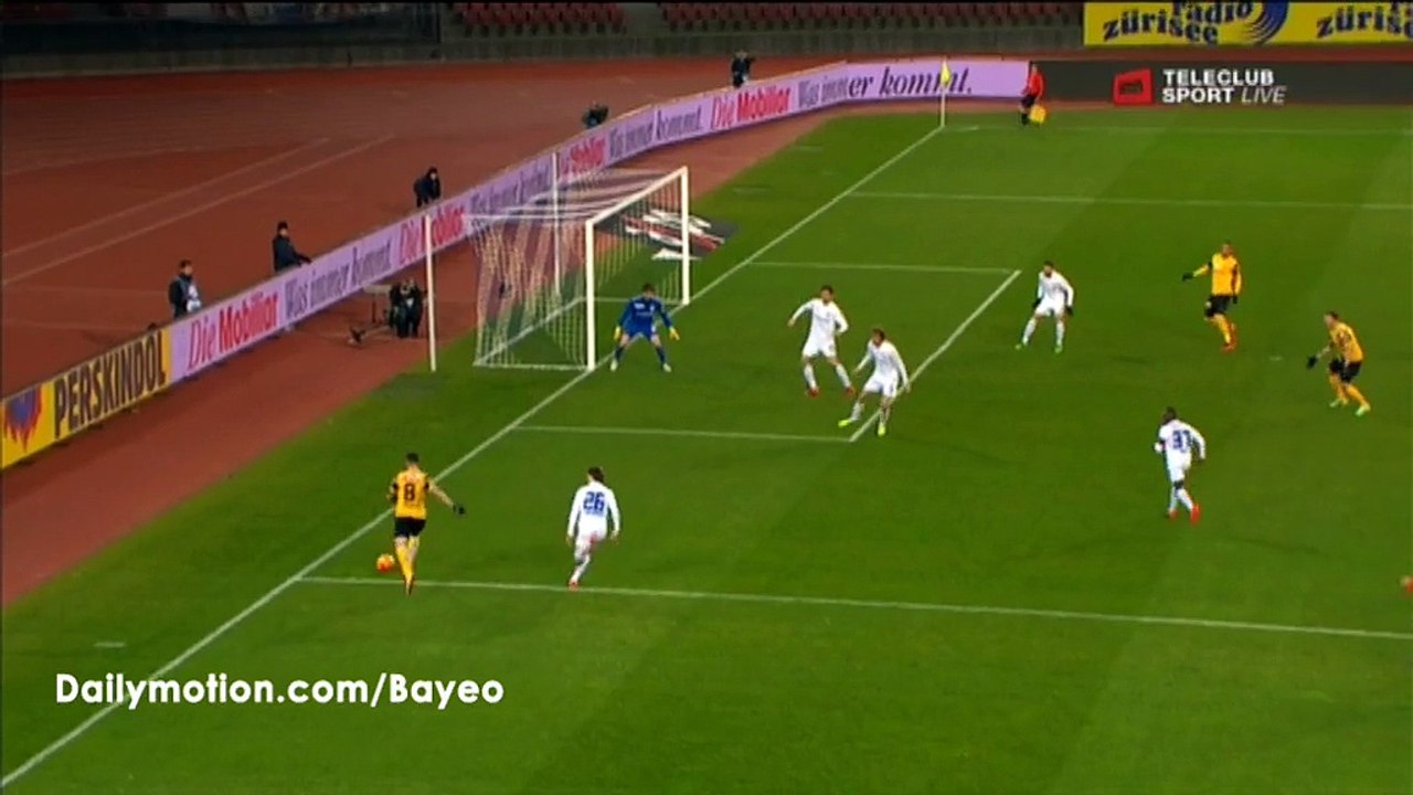 Football Suisse Super League : FC Zurich 0-1 Young Boys Berne (Guillaume Hoarau goal)