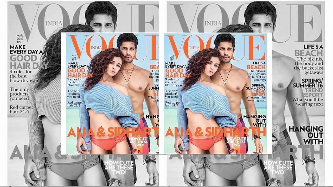 Alia Bhatt And Sidharth Malhotra Intimate Photoshoot 2016