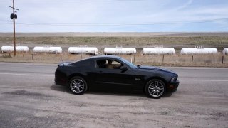 2013 Mustang GT. Roush Exhaust. 4-6 RPM drop.