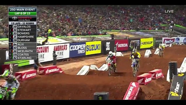 2016 Atlanta Supercross 250 Main (Monster Energy Supercross Round 8)