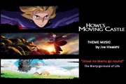 Howls Moving Castle Merry-go-Round of Life Piano Tutorial SLOW