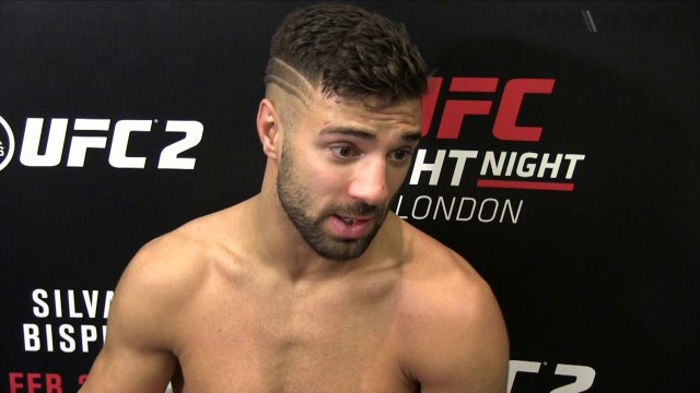 UFC Fight Night 84 David Teymur post fight interview