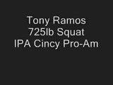 Tony Ramos 725 Squat - IPA Cincy Pro-Am 2007
