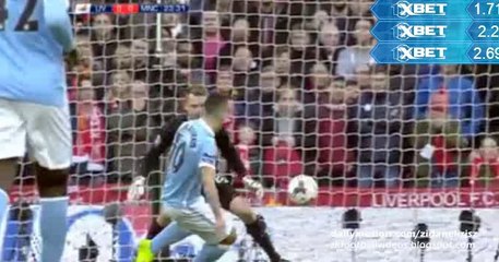 Simon Mignolet Fantastic Save Sergio Agüero Chance - Liverpool v. Manchester City (Capital One Cup) 28.02.2016 HD