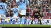 Sergio Aguero Super Chance - Liverpool v. Manchester City 28.02.2016