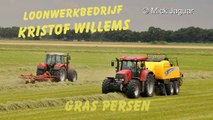 Case IH CVX195 & New Holland BB9060 Loonwerkbedrijf Kristof Willems