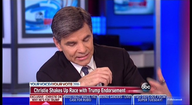 Chris Christie Explains That Donald Trump Can Be Trusted, Just Not to Tell the Truth