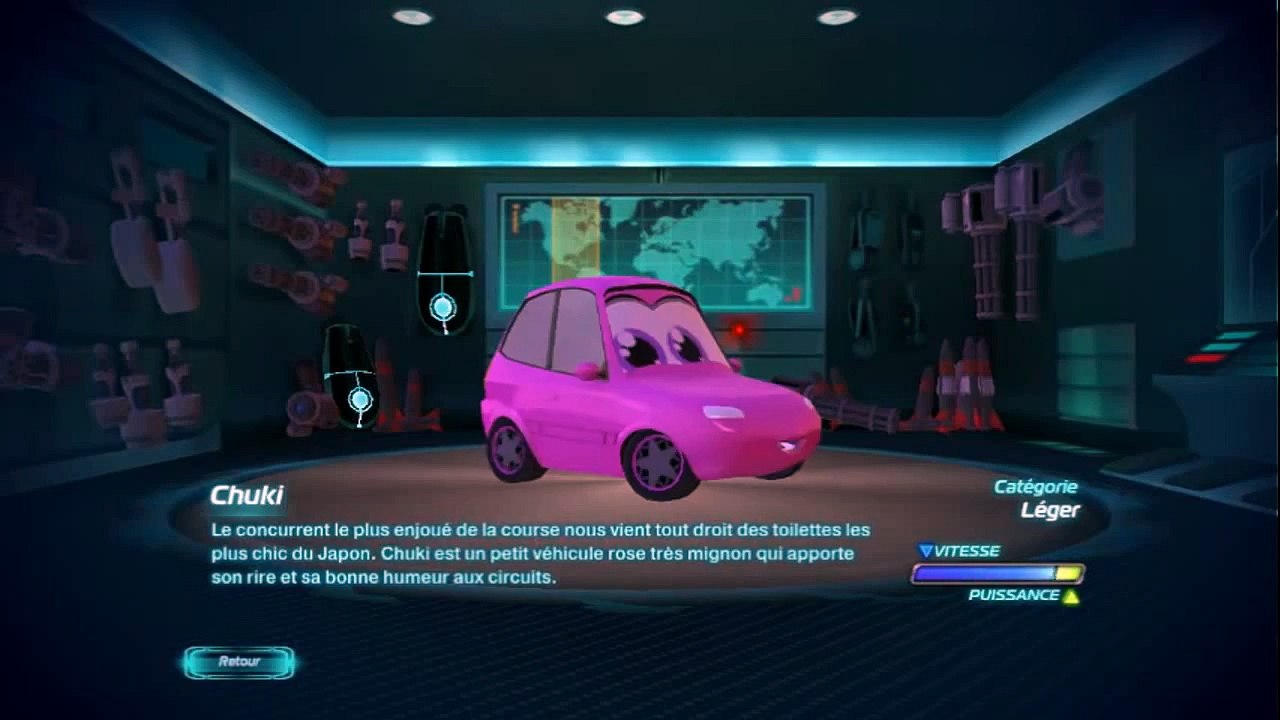 Cars 2 CHUKI Français - Caractère dans le Film (Description Complet) [GAMEPLAY]