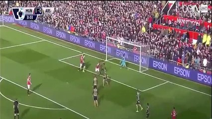 اهداف مباراة مانشستر يونايتد وارسنال 3-2