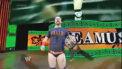 WWE Monday Night Handicap match,ROMAN REIGNS , SHEAMUS, John Cena