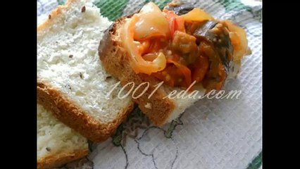 Икра из запеченных овощей