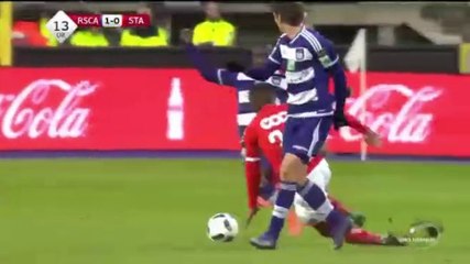 Suarez GOAL (1:0) - Anderlecht vs Standard Liege - 28-02-2016