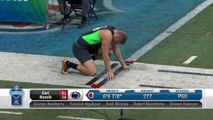 Carl Nassib 40-yard dash