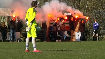 Bijzondere wedstrijd voor tweede elftal Kloosterburen - RTV Noord