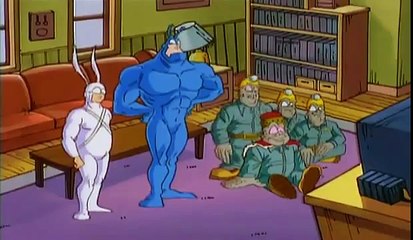 The Tick - The Tick vs The Mole Men ENGLISH (S01Ep11) (Cartoon World Channel TV)