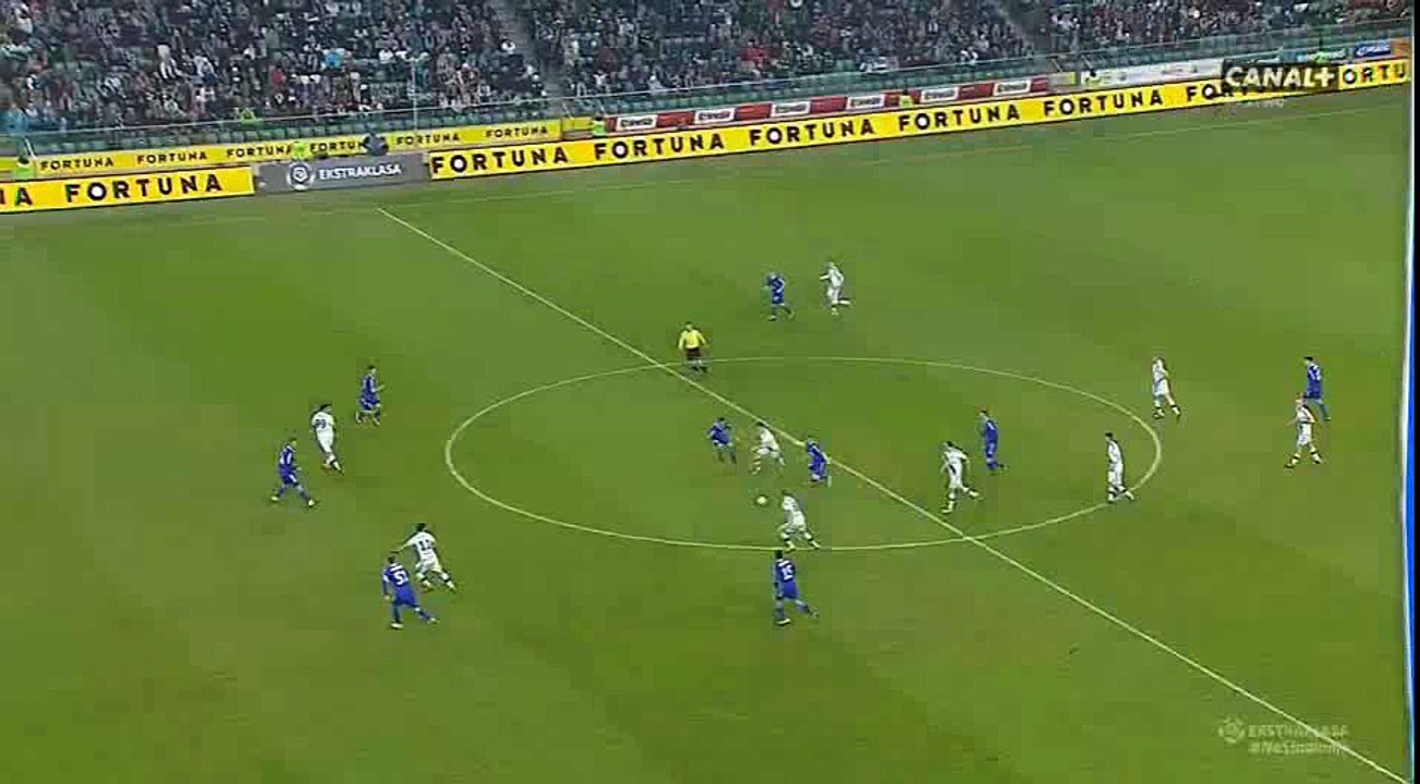 Oleksy P. (Own goal) Goal - Legia 1 - 0	 Ruch - 28-02-2016 HD