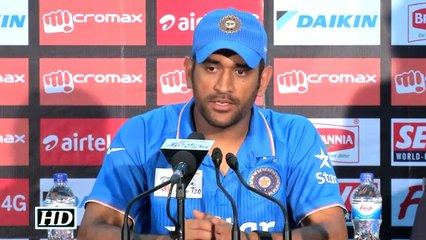 Asia Cup Dhoni takes a dig at umpires