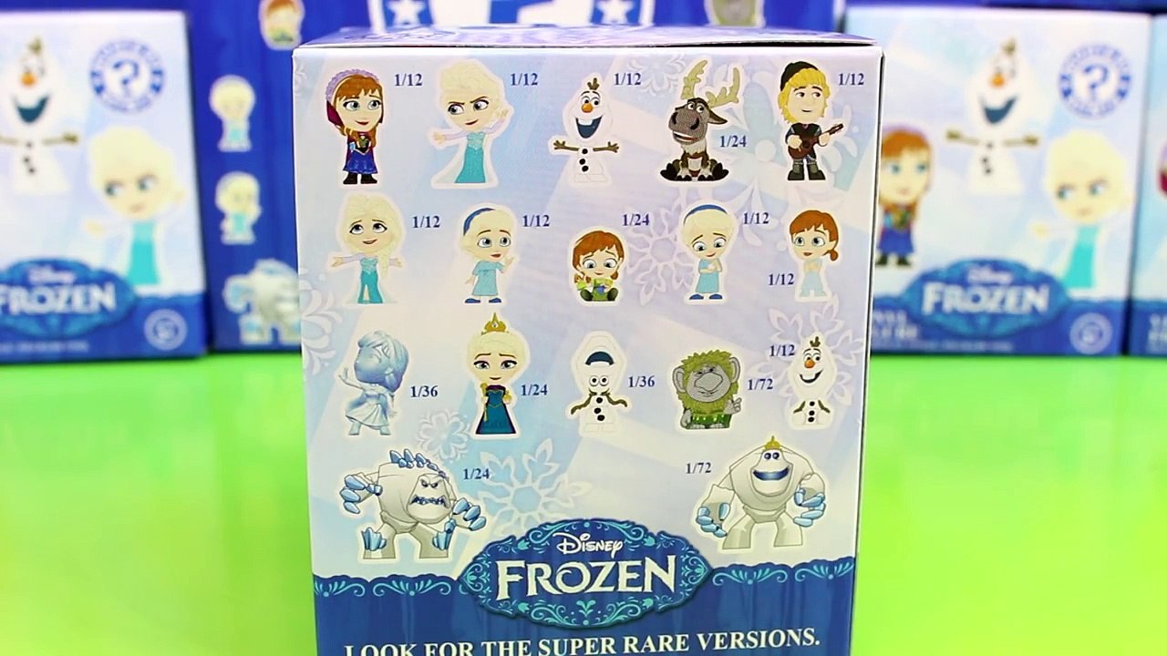 Disney Frozen Mystery Minis Surprise Blind Boxes Possible Anna Elsa Kristoff Olaf Marshmallow Troll