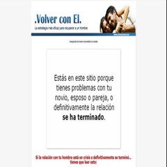 Como Recuperar A Un Hombre -volver Con El- Altas Conversiones (2)