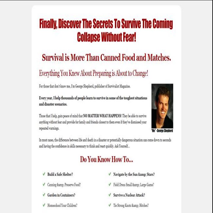 [NEW] Complete Survivalist Course - 50% Recurring Commissions! Review + Bonus