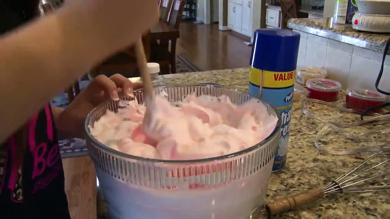 Girls Do Balloon Cake Prank on Dad Kids Shaving Cream in Face Fun