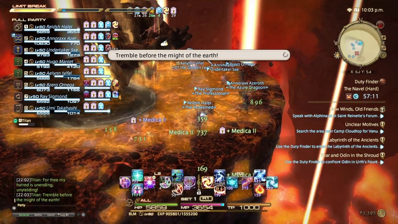 FINAL FANTASY XIV PS4 - Titan (Hard)
