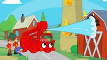 My Red Space Ship   1 hour non stop vehicles kids videos -- my magic pet morphle