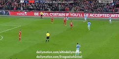 Manchester City 1st Chance on Extra Time - Liverpool vs Manchester City - Capital One Cup - 28.02.2016 HD
