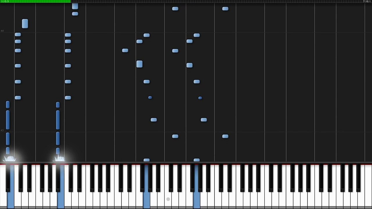 Megalovania x Main Theme - Undertale x Fairy Tail [Piano Tutorial] (Synthesia) // PianoPrinceOfAnime
