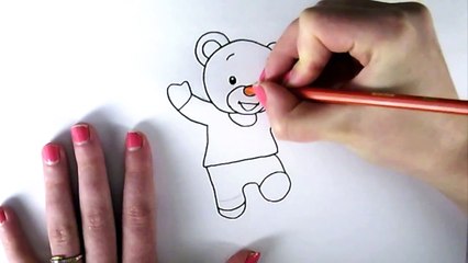 Comment dessiner et colorier le doudou le TChoupi