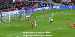 Sergio Aguero Incredible Chance to Score - Liverpool vs Manchester City - Capital One Cup FINAL - 28.02.2016