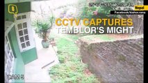 Earthquakes Violent Impact Captured in CCTV Camera in Nepal
