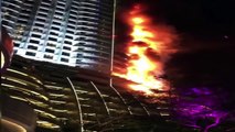 Huge fire engulfs Dubai Hotel ( The Address Hotel )