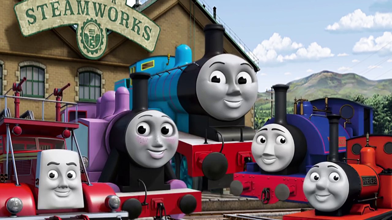 Томас и друзья на русском Семья пальчиков - Песни для детей Thomas and Friends Russian