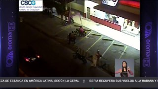 Cámaras de seguridad captan balacera en el sur de Guayaquil