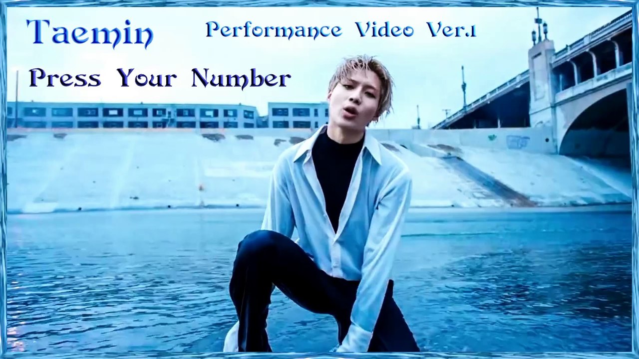 Taemin - Press Your Number Performance Video Ver.1 k-pop [german Sub]