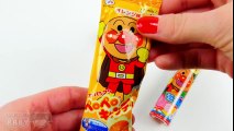 ANPANMAN Japan Toys and Candy Review アンパンマン ペロペロ キャンディ