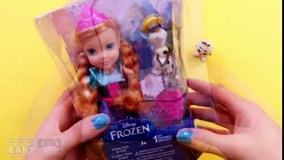 DISNEY FROZEN Anna and Olaf Unboxing Toys with Olaf Mash'em Fash'em Surprise Egg