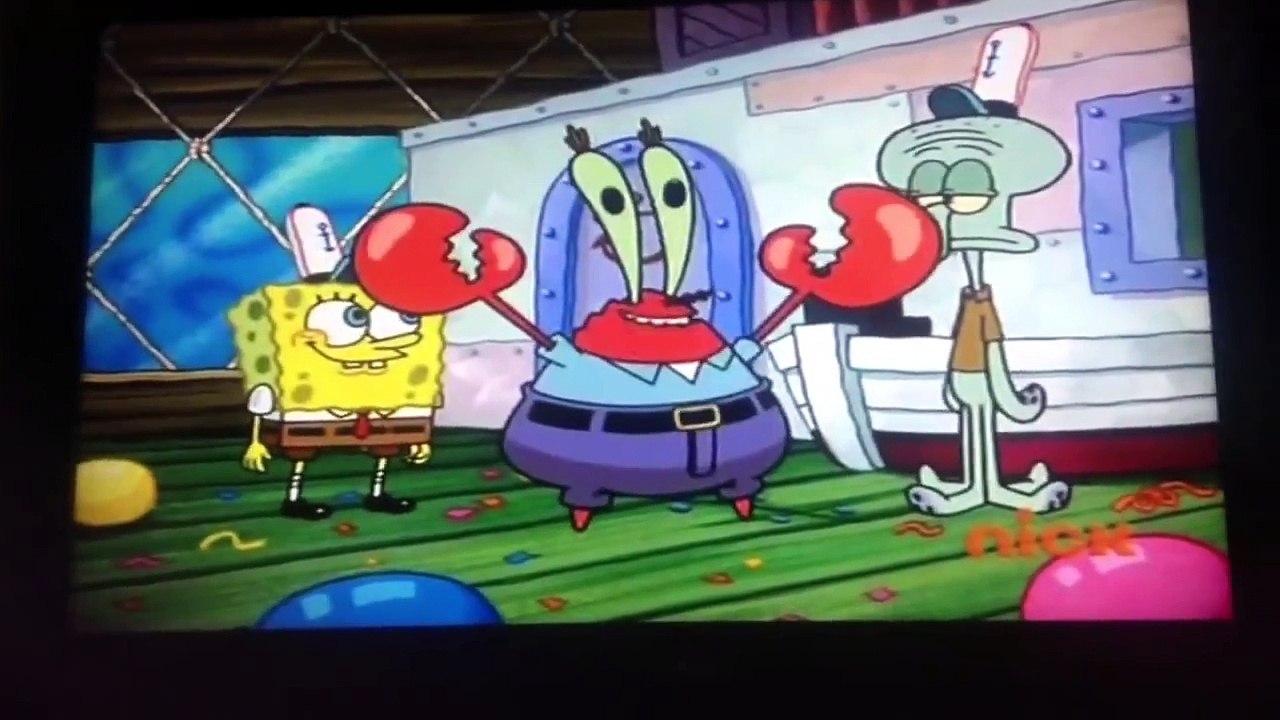 Mr krabs and spongebob and squidward go clam fishing Видео Dailymotion