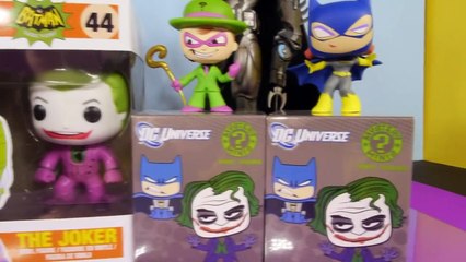 Funko Pop DC Universe Mystery Mini Batman Toys + Kinder Surprise Egg Opening - Disney Cars Toy Club