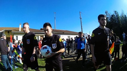 Gambardella, 16emes de finale contre Sochaux: entrée sur le terrain.