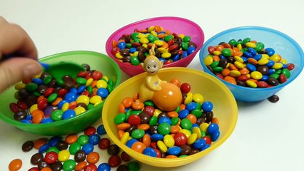 Teletubbies & M&Ms Surprise Toys Hide & Seek with LaaLaa, Dipsym Tinky Winky & NooNoo